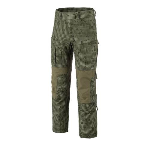 Helikon - Spodnie taktyczne MCDU - Desert Night Camo / Olive Green - SP-MCD-SP-0L02A - Spodnie bojówki