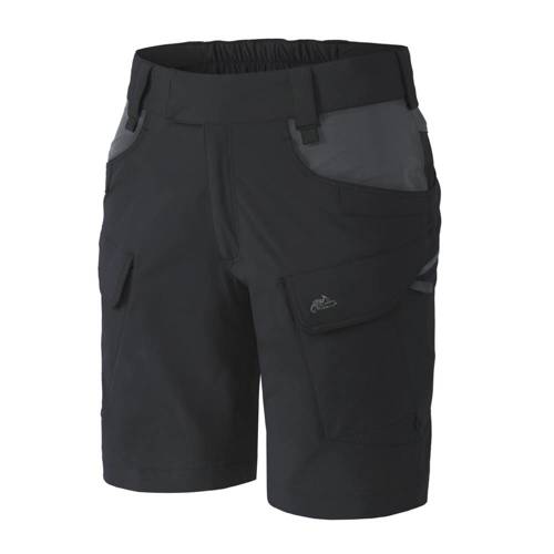 Helikon - Szorty damskie OTS® (Outdoor Tactical Shorts) 8.5" - Czarny / Shadow Grey - SW-OTS-VL-0135A - Spodnie Helikon