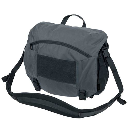 Helikon - Torba Urban Courier Bag Large® - Cordura® - Shadow Grey / Czarna - TB-UCL-CD-3501A - Torby na laptopa