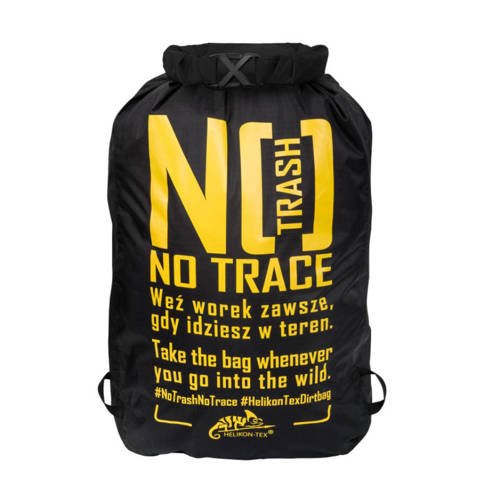 Helikon - Worek na śmieci Dirt Bag 10 L - Czarny - AC-DTB-NL-01 - Survival i Bushcraft