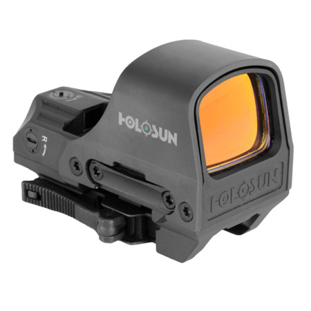 Holosun - Kolimator HE510C-GR Elite Multi Reticle Green Dot - Solar Panel - Green Dot - Czarny - HE510C-GR - Kolimatory otwarte