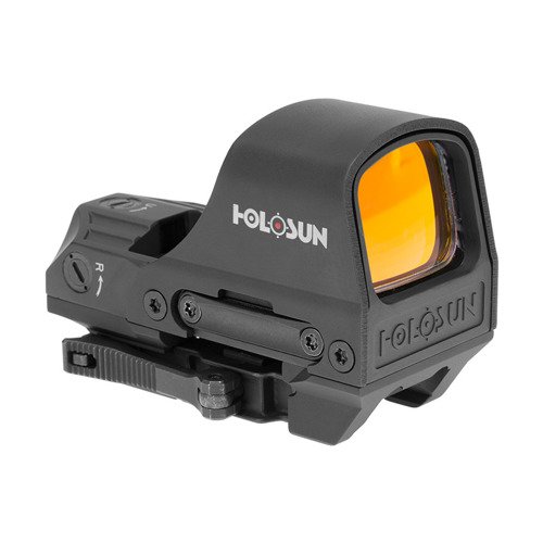 Holosun - Kolimator Open Reflex HS510C Multi Reticle - Solar Panel - Czarny - Kolimatory otwarte