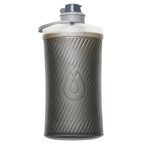 HydraPak - Miękka butelka na wodę Flux - TPU - 1500 ml - Mammoth Grey - GF425M - Bidony, bukłaki, manierki