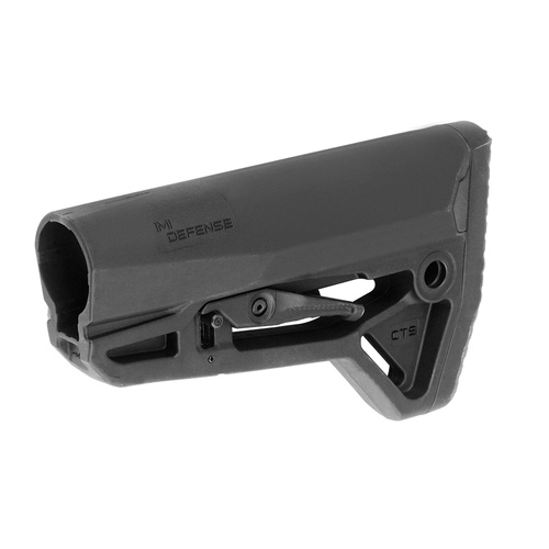 IMI Defense - Kolba regulowana CTS Compact Tactical Stock - Czarna - IMI-ZS112 - Akcesoria do broni AR