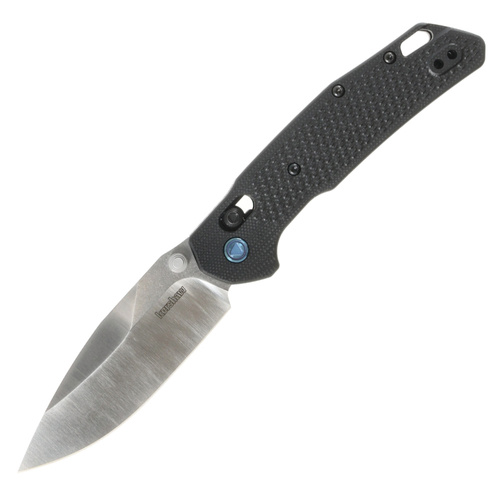 Kershaw - Nóż składany EDC Heist - Drop Point - DuraLock - G10 - Czarny - 2037G10 - Noże składane