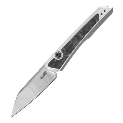 Kershaw - Nóż sprężynowy EDC Launch 20 - Reverse Tanto - Srebrny - 7050 - Noże składane