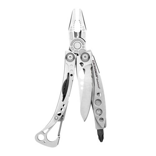 Leatherman - Multitool Skeletool - 7 narzędzi - Srebrny - 830920 - Multitool