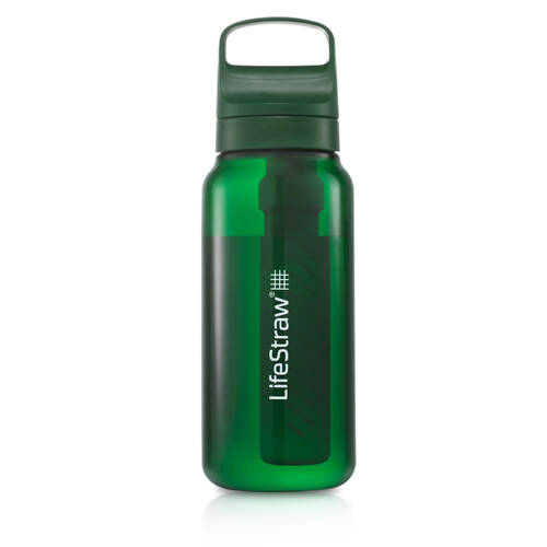 LifeStraw - Butelka filtrująca Go 2.0 - 1000 ml - Terrace Green - LGV41LGRWW - Bidony, bukłaki, manierki