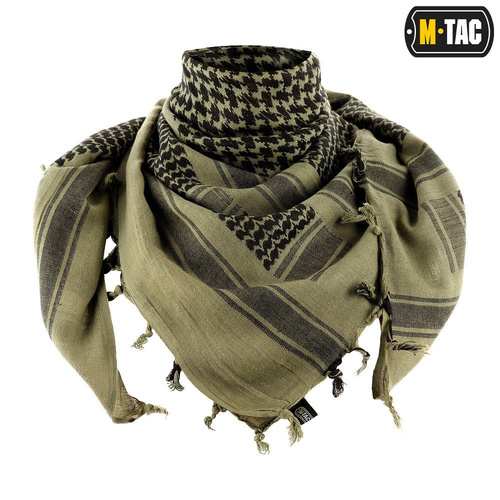 M-Tac - Chusta Arafatka - Czarny / Foliage Green - 40908007 - Bandany, chusty, arafatki