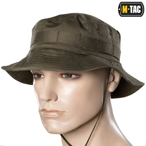 M-Tac - Kapelusz Boonie - Rip Stop - Dark Olive - 20405048 - Kapelusze