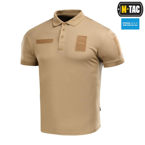 M-Tac - Koszula polo Elite Tactical Coolmax - Coyote - 80010005 - Koszulki polo