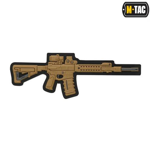 M-Tac - Naszywka AR-15 - PVC 3D - Coyote - 51112005 - Pozostałe