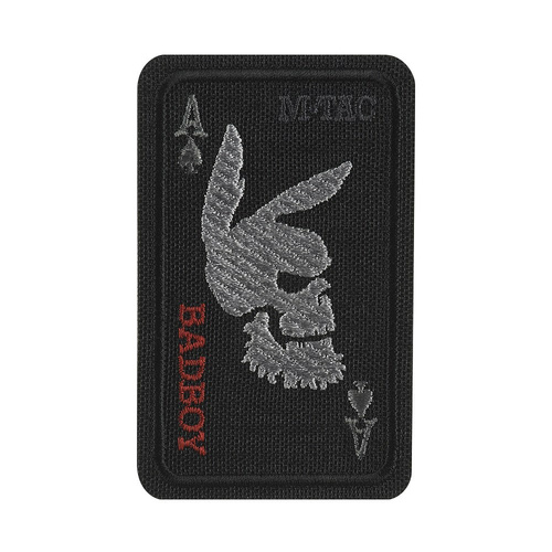 M-Tac - Naszywka Bad Boy - Haft - Czarny - 51390002 - Morale Patch