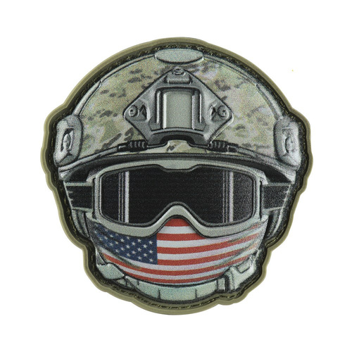 M-Tac - Naszywka Emoji №19 Flaga USA - PVC 3D - Camo - 51353519 - Pozostałe