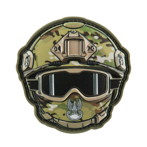 M-Tac - Naszywka Emoji Wojska Lądowe - PVC 3D - Camo - 51353604 - Pozostałe