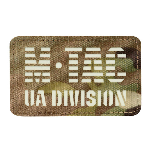 M-Tac - Naszywka M-Tac UA Division - Cordura 500D - Laser Cut - Fluorescencyjna - MultiCam/GID - 51144899 - Pozostałe