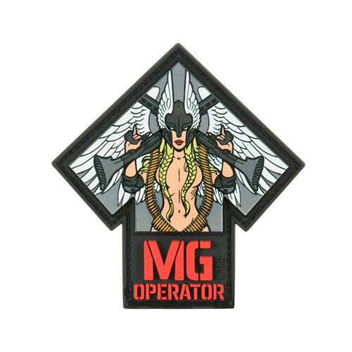 M-Tac - Naszywka MG Operator - PVC - Drukowana - Pełny kolor - 51348102 - Pozostałe