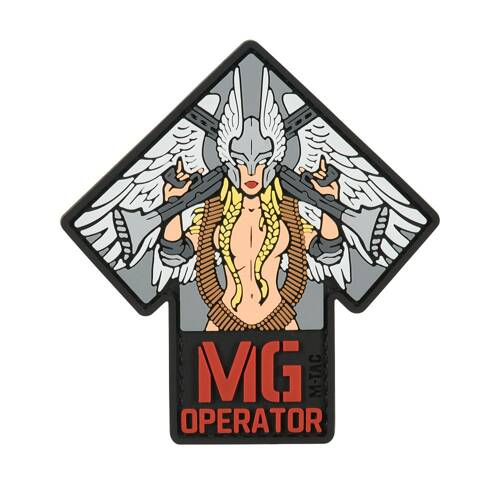 M-Tac - Naszywka MG Operator - PVC - Pełny kolor - 51348208 - Pozostałe