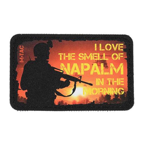 M-Tac - Naszywka Smell of Napalm - Morale Patch - Czarna - 51340002 - Pozostałe