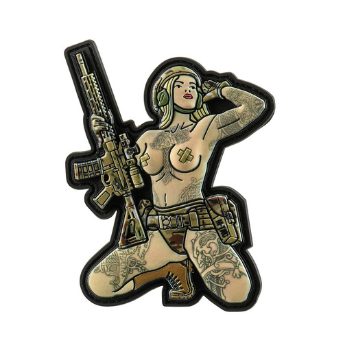 M-Tac - Naszywka Tactical Girl №1 Valkiria - PVC - Pełny kolor - 51116102 - Pozostałe