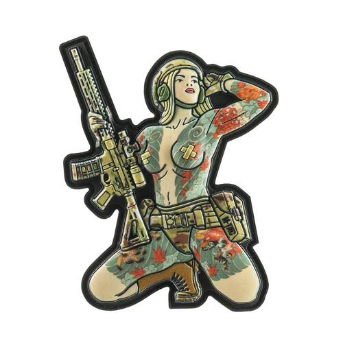 M-Tac - Naszywka Tactical Girl №1 Yakuza - PVC - Pełny kolor - 51116101 - Pozostałe