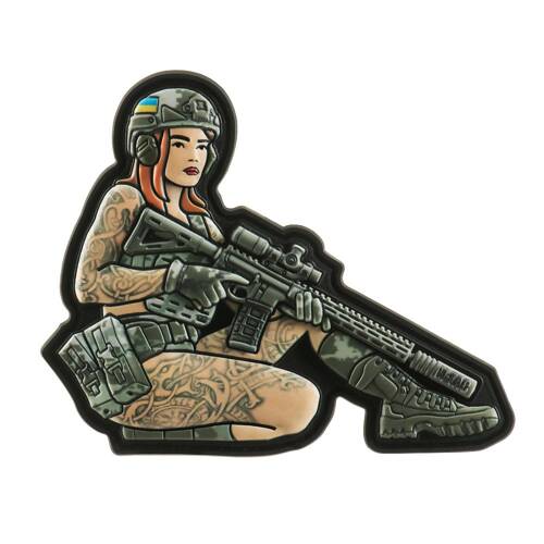 M-Tac - Naszywka Tactical Girl №2 Valkiria - PVC - Pełny kolor - 51116213 - Pozostałe