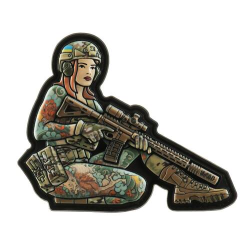 M-Tac - Naszywka Tactical Girl №2 Yakuza - PVC - Pełny kolor - 51116201 - Pozostałe