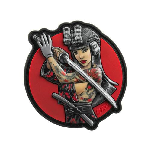 M-Tac - Naszywka Tactical Girl №3 Yakuza - PVC - Czarne tatuaże - Pełny kolor - 51116404 - Pozostałe