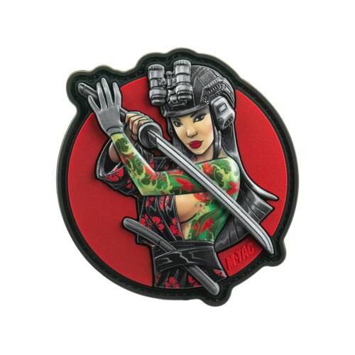 M-Tac - Naszywka Tactical Girl №3 Yakuza - PVC - Zielony wodograj - Pełny kolor - 51116401 - Pozostałe