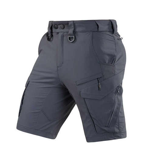 M-Tac - Spodenki taktyczne Aggressor Summer Flex - Dark Grey - 20472012 - Spodenki wojskowe