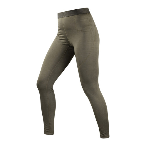 M-Tac - Spodnie termiczne polarowe Delta Level 2 Lady - Dark Olive - 51620048 - Legginsy termoaktywne