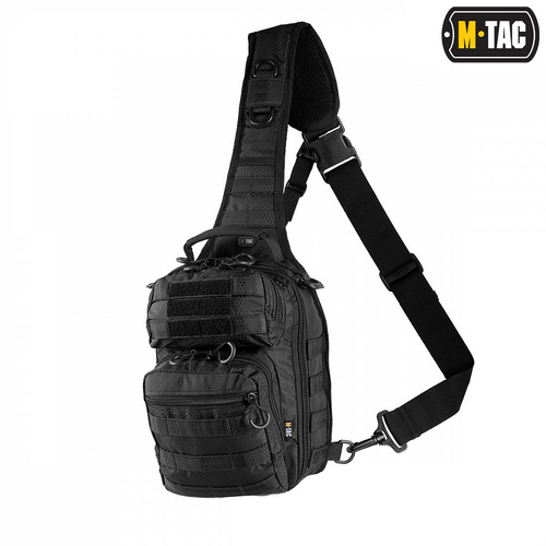 M-Tac - Torba Urban Line City Hunter Hexagon Bag - Poliester - Czarny - GB0306-BK - Torby turystyczne i nerki