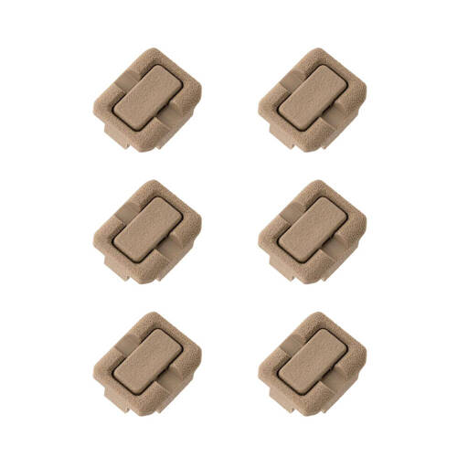 Magpul - Organizery kabli łoża przedniego Wire Control Kit - 6 sztuk - M-LOK - Flat Dark Earth - MAG1296-FDE - Pozostałe akcesoria