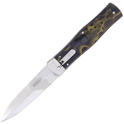 Mikov - Nóż sprężynowy Predator Raffir 241-BRa-1/KP - N690 - Zielony - V1905950 - Noże składane