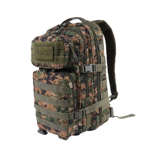 Mil-Tec - Plecak Small Assault Pack - Digital Woodland - 14002071 - EDC, jednodniowe (do 25 l)