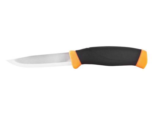 Morakniv - Nóż Companion F - Pomarańczowy - Noże z głownią stałą