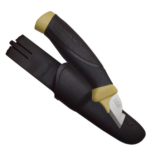 Morakniv - Nóż Electrician - Stalowy - Czarny - NZ-ECT-SS-01 - Karty survivalowe, microtoole