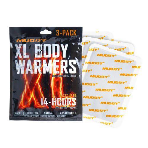 Muddy - Ogrzewacz ciała XL Warmer - 3 pak - MUD-XLDWNA-3PK  - Ogrzewacze do rąk