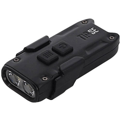 NiteCore - Latarka brelok TIP SE - 700 lm - 500 mAh - Czarna - TIP SE BLACK - Latarki LED