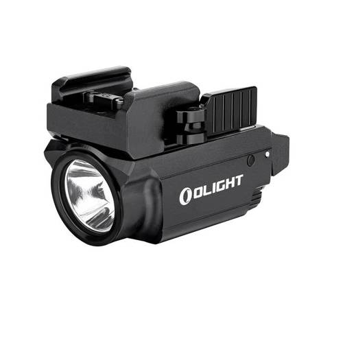 Olight - Latarka taktyczna LED na broń z celownikiem laserowym BALDR Mini - 600 lumenów - Czarna - Latarki taktyczne