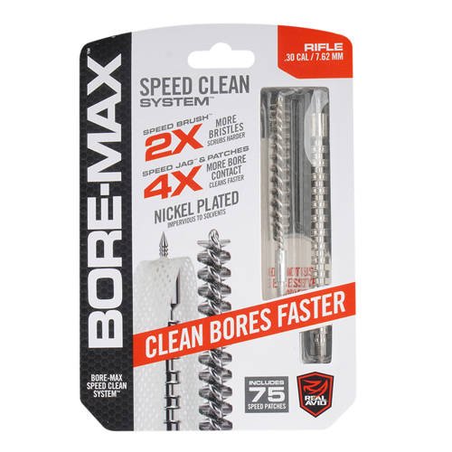 Real Avid - Zestaw do czyszczenia broni Bore Max Speed Clean System - .30/.308/7.62 mm - AVBMSET30 - Zestawy do czyszczenia broni