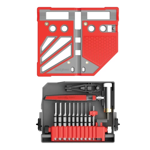 Real Avid - Zestaw narzędzi rusznikarskich Master Bench Block Pro Kit - AVMBBPKIT - Zestawy do czyszczenia broni