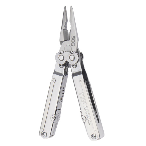 SOG - Multitool PowerLock z przecinakiem V-Cutter - 18 narzędzi - S62N-CP - Multitool