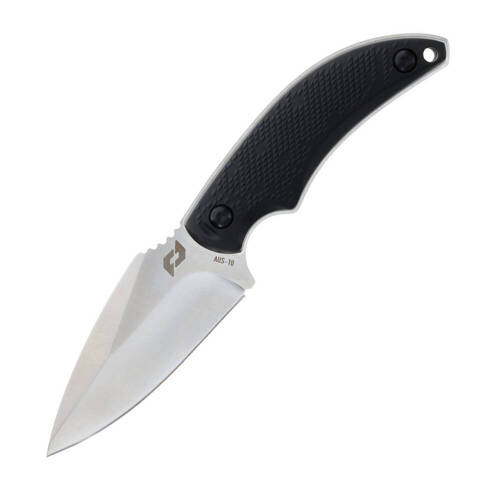 Schrade - Nóż survivalowy Adder - AUS-10 - Czarny - 1182521 - Noże z głownią stałą