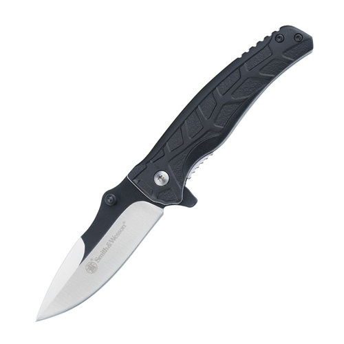 Smith & Wesson - Nóż składany Extreme Ops Two Tone - 3Cr - Czarny - 1209517 - Noże składane