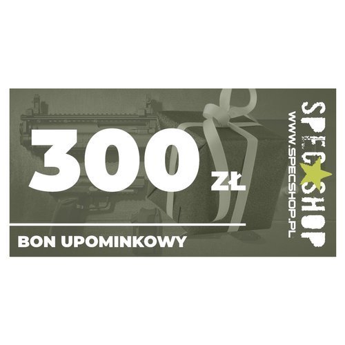SpecShop.pl - Bon upominkowy o wartości 300 zł - 