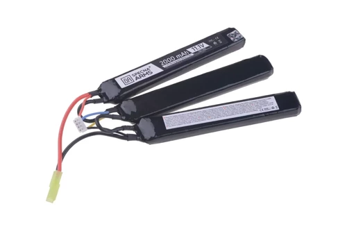 Specna Arms - Bateria AEG 3 modułowa - LiPo 11,1V - 2000 mAh - SPE-06-022015 - Akumulatory LiPo 11,1 V