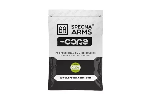 Specna Arms - Kulki Bio do ASG CORE - 0.20 g - 1000 szt - Białe - SPE-16-021019 - Kulki ASG 0,20 g