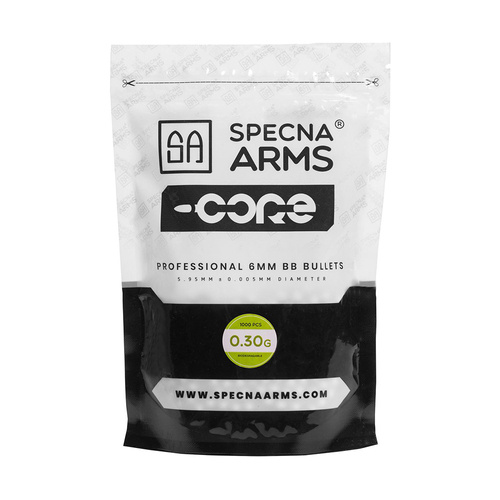 Specna Arms - Kulki Bio do ASG CORE - 0.30 g - 1000 szt - Białe - SPE-16-021023 - Kulki ASG 0,30 g i cięższe