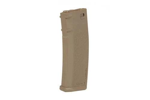 Specna Arms - Magazynek S-Mag Hi-Cap do replik M4/M16 - 380 kulek - Tan - SPE-05-025725 - Magazynki M16, M4